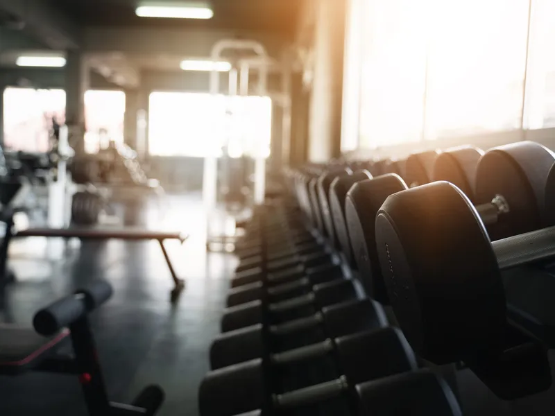 HerStrength gym interior showing premium equipment and welcoming atmosphere